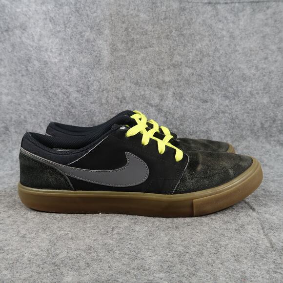 Nike Shoes Mens 8 SB Sneaker Portmore Solarsoft Skate Casual Leather Trainer - Picture 1 of 14
